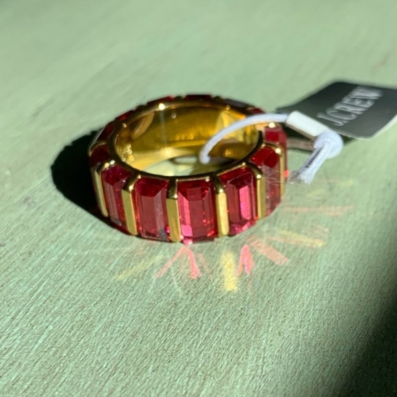 J. Crew Faceted Crystal Ring - Picture 5 of 7